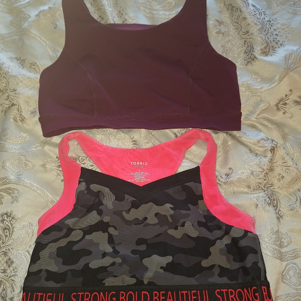 Torrid sports bra bundle